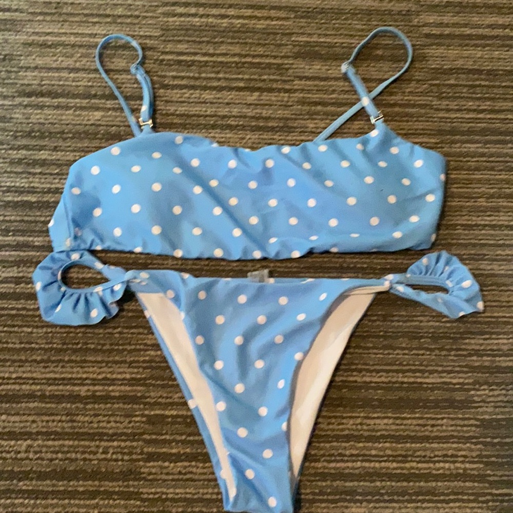 Polka dot bikini